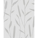 Tapete Tapete Nordwand topchische Schilffahnen Metallic Grey