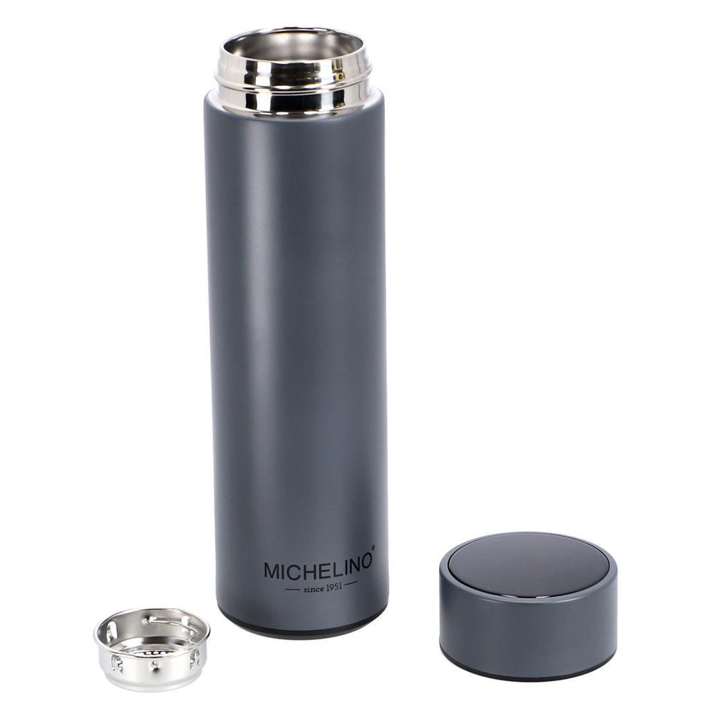 Michelino Thermoskanne mit Temperaturanzeige 0,5l | 2 Stk