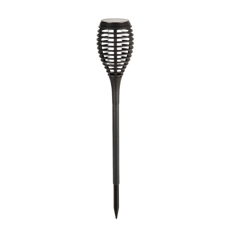 Basic Solar-Gartenfackel schwarz