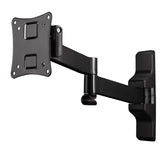 Hama TV-Wandhalterung, ultraflach, voll beweglich, 5 Sterne, 2 Arme, VESA 100 x 100, Schwarz