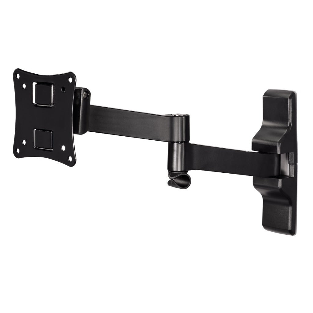 Hama TV-Wandhalterung, ultraflach, voll beweglich, 5 Sterne, 2 Arme, VESA 100 x 100, Schwarz