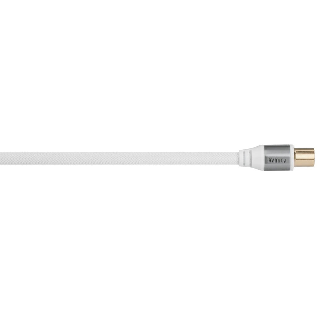 Avinity Antennenkabel Koaxialstecker - Koaxialkupplung Stoffkomp. 110 dB 3,0 m