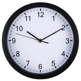 Hama Wanduhr Pure ø 25 cm geräuscharm Schwarz