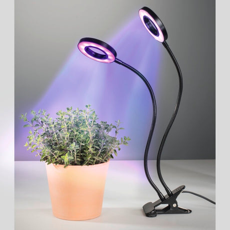 Xavax LED Pflanzenlampe Kreis