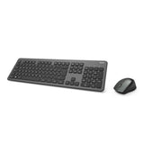Hama kabelloses Tastatur- und Maus-Set kmw-700 Anthrazit Schwarz US