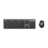 Hama kabelloses Tastatur- und Maus-Set kmw-700 Anthrazit Schwarz US