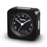 Hama radiogestuurde wekker multi zwart