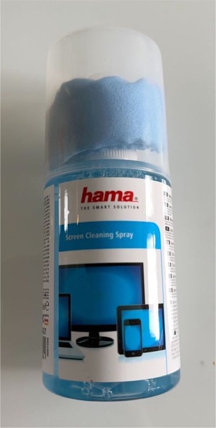 Hama Bildschirmreinigungsspray zur Reinigung von Bildschirmen, 200 ml