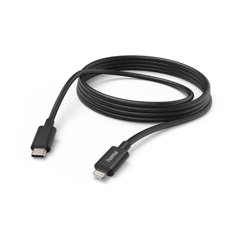 Hama Ladekabel USB-C - Lightning 3 m Schwarz