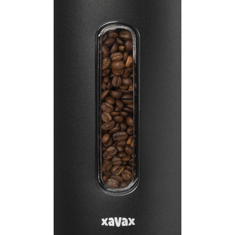 Xavax Kaffeedose für 1,3 kg Bohnen oder 1,5 kg Pulver, luftdicht, aromadicht, schwarz
