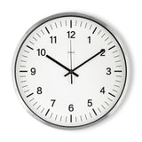 Hama Funk-Wanduhr Aluminium glänzend ø 35cm