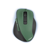 Hama optische Funkmaus 6 Tasten MW-500 Akku ergo aufladen. Waldgrün