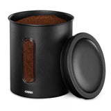 Xavax Kaffeedose für 500 g Bohnen oder 700 g Pulver, luftdicht, aromadicht, schwarz