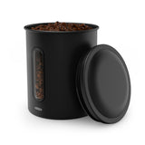 Xavax Kaffeedose für 500 g Bohnen oder 700 g Pulver, luftdicht, aromadicht, schwarz