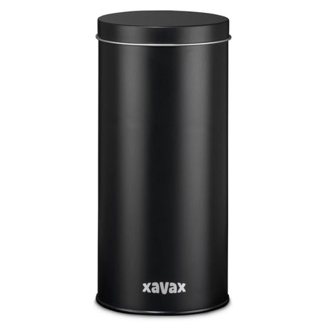 Xavax Kaffeepaddose zur Aufbewahrung von 20 Senseo Pads etc. Metall schwarz