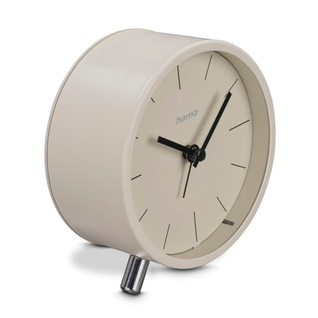 Hama DCF-Wecker Flores tickt nicht graubeige