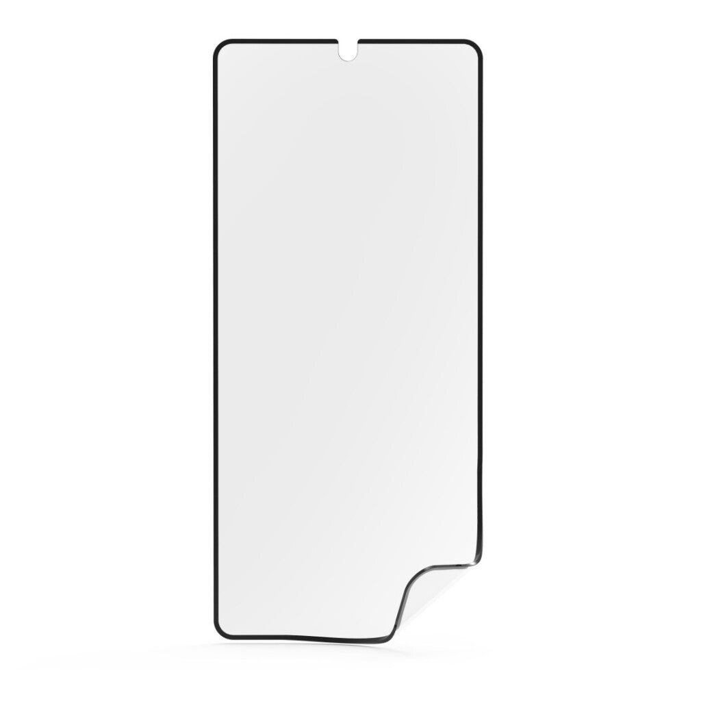 Hama Handyschutzglas Super Hybrid für Samsung Galaxy S24 Montagehilfe