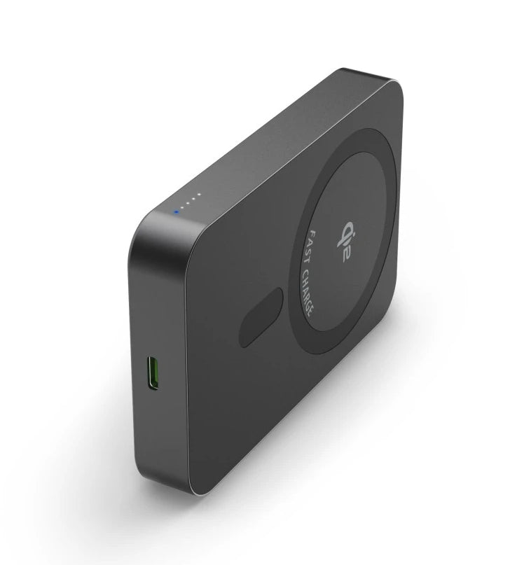 Hama Qi2 Wireless Power Pack 10000mah induktives Laden Anthrazit
