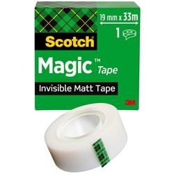 Quantore unsichtbares Klebeband Scotch Magic 810 19mmx33m