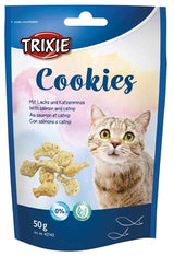 Trixie-Kekse mit Lachs und Katzenminze