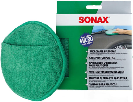 Sonax Reinigungsschwamm Microfaserpflegepad Kunststoffpflegepad 417200