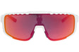 Bold 2.0 fietsbril wit rood lens
