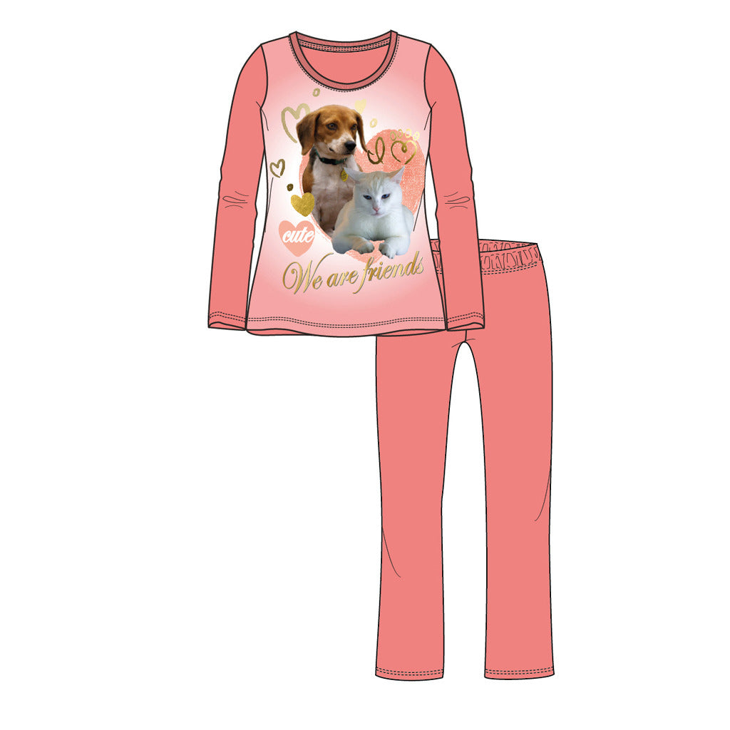 Basic Pyjama Hund Katze Größe 110 116