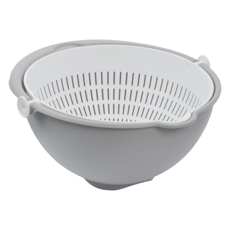 Keeeper stella mengkom en vergiet 2in1 l 25cm -nordic grey