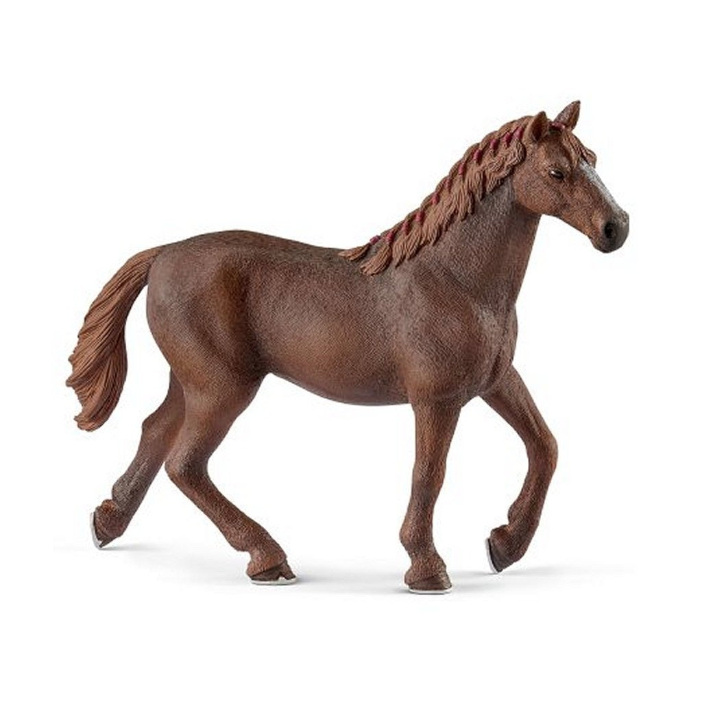 Schleich Horse Club - Englische Vollblutstute - Spielfigur - Kinderspielzeug für Jungen und Mädchen - 5 bis 12 Jahre - 13855