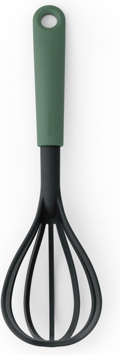 Brabantia Delicious+ Schneebesen plus Abtropflöffel – Tannengrün
