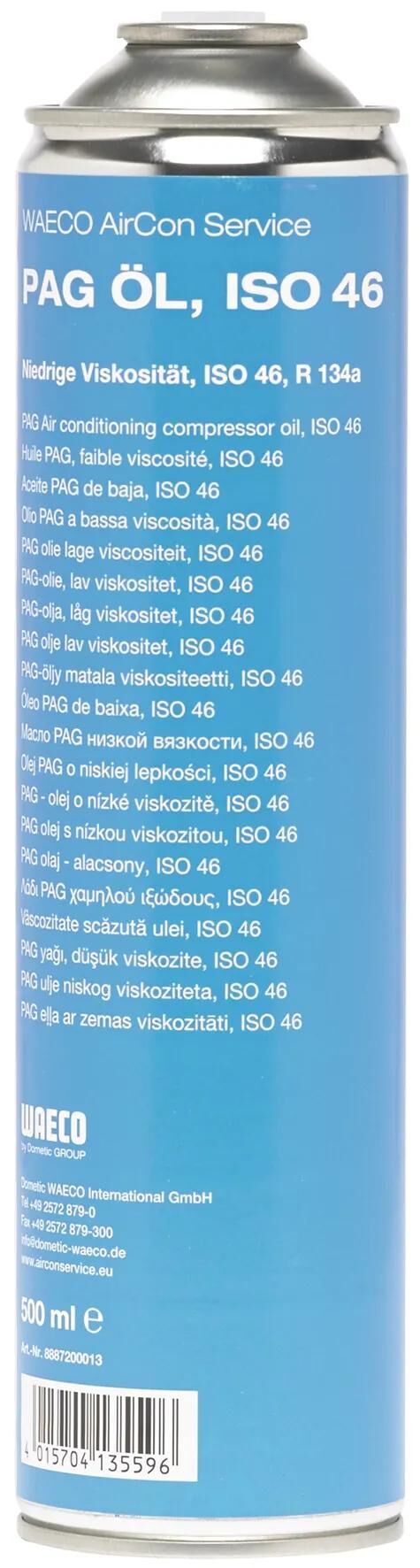 Waeco Klimakompressoröl Seite 46 Klimakompressor f.r134a, 500 ml