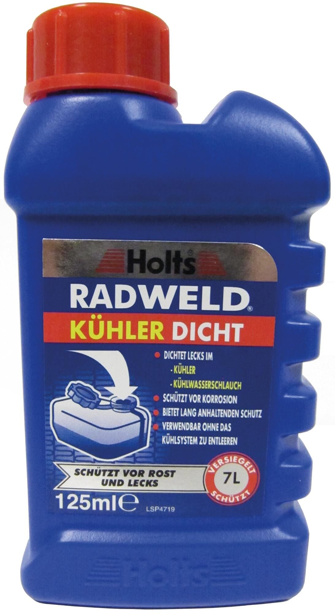 Holts Kühler-Stopp-Leck Radweld Auto 125 ml Fluid.kuehlerdichtm