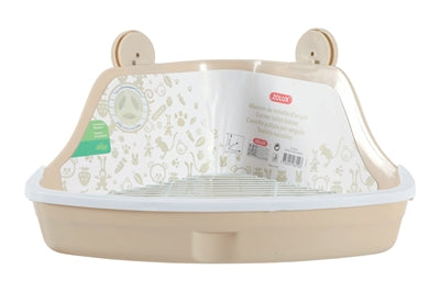 Zolux Ecktoilette Nagetier beige