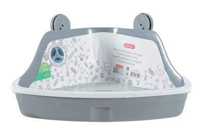 Zolux Ecktoilette Nagetier grau