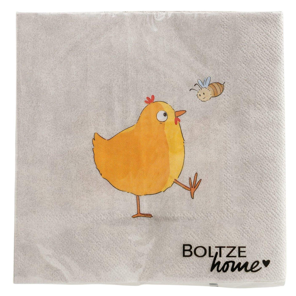 Boltze Home Servietten Henny 16,5x16,5x3cm 2-fach sortiert