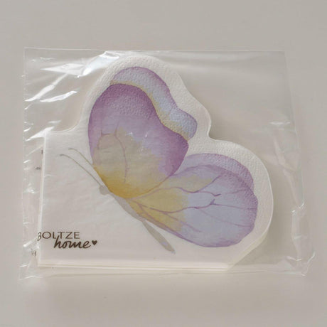 Boltze Home Servietten Schmetterling 16x15cm