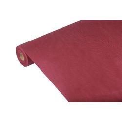 Papstar Tischdecke 25 x 1,18 m Polypropylen weinrot
