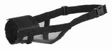 Trixie Maulkorb Polyester mit Netzeinsatz schwarz