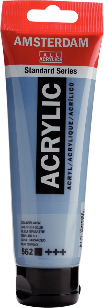 Acrylfarbe der Amsterdamer Standardserie, Tube 120 ml, Graublau 562