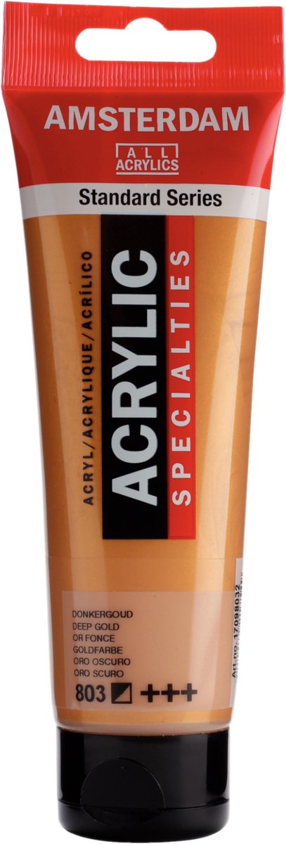 Amsterdam standard series acrylverf tube 120 ml donkergoud 803