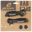 Zoom -Griffstange -end - Anatomische Form - 1 Set (2 bar Enden) - 22,2 mm Durchmesser - Aluminium - 138 g Paar - Schwarz