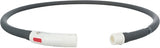 Trixie -Kragen USB Silicon Luminous wiederaufladbar Schwarz