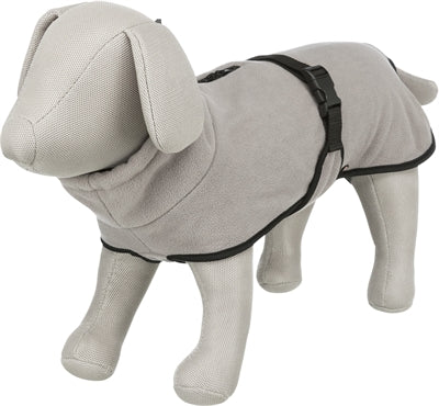 Trixie Hundemantel Grenoble Fleece grau