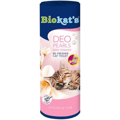 Biokats Deodorant-Perlen-Babypuder