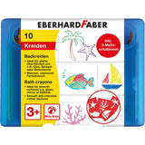 Eberhard Faber ef-524110 Badekreide 10 Stück Aufbewahrungsbox inkl. 5 Patronen