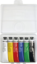 Eberhard Faber ef-575505 Plakatfarbe 6 Farben Tube 18 ml