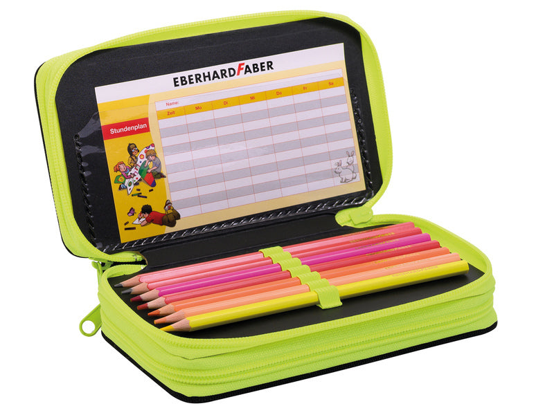 Eberhard Faber EF-577571 gefüllter Koffer Rennwagen 36-teilig 3-lagig