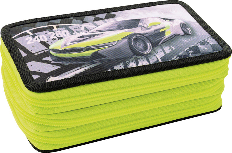 Eberhard Faber EF-577571 gefüllter Koffer Rennwagen 36-teilig 3-lagig