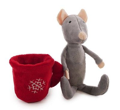Rosenholzmaus aus Teetassenplüsch
