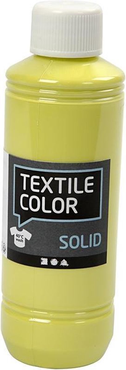 Kreativfirma Textil Farbabdeckung Textilfarbe - Kiwi, 250 ml